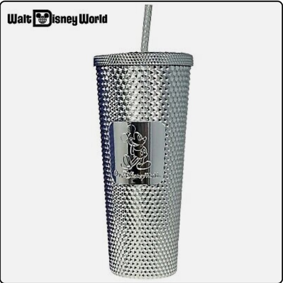 Disney Other - Disney 100 Years of Wonder Disneyland Mickey Starbucks Tumbler with Straw New